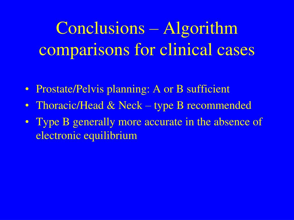 PPT Photon Beam Dose Calculation Algorithms PowerPoint Presentation