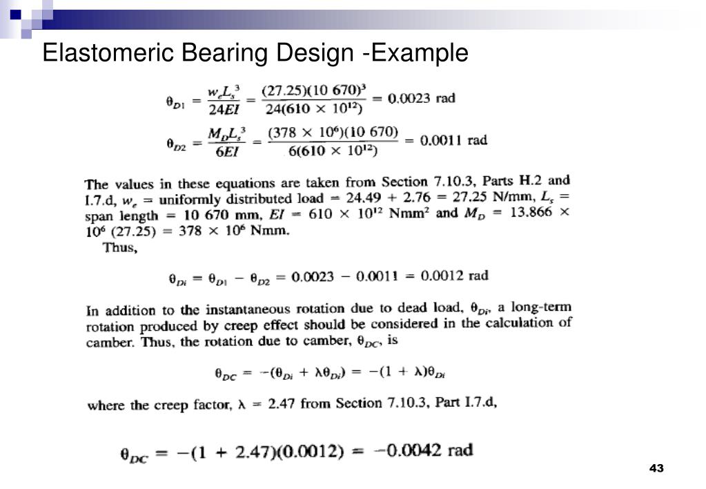 PPT Bearings for Bridges PowerPoint Presentation, free download ID210315