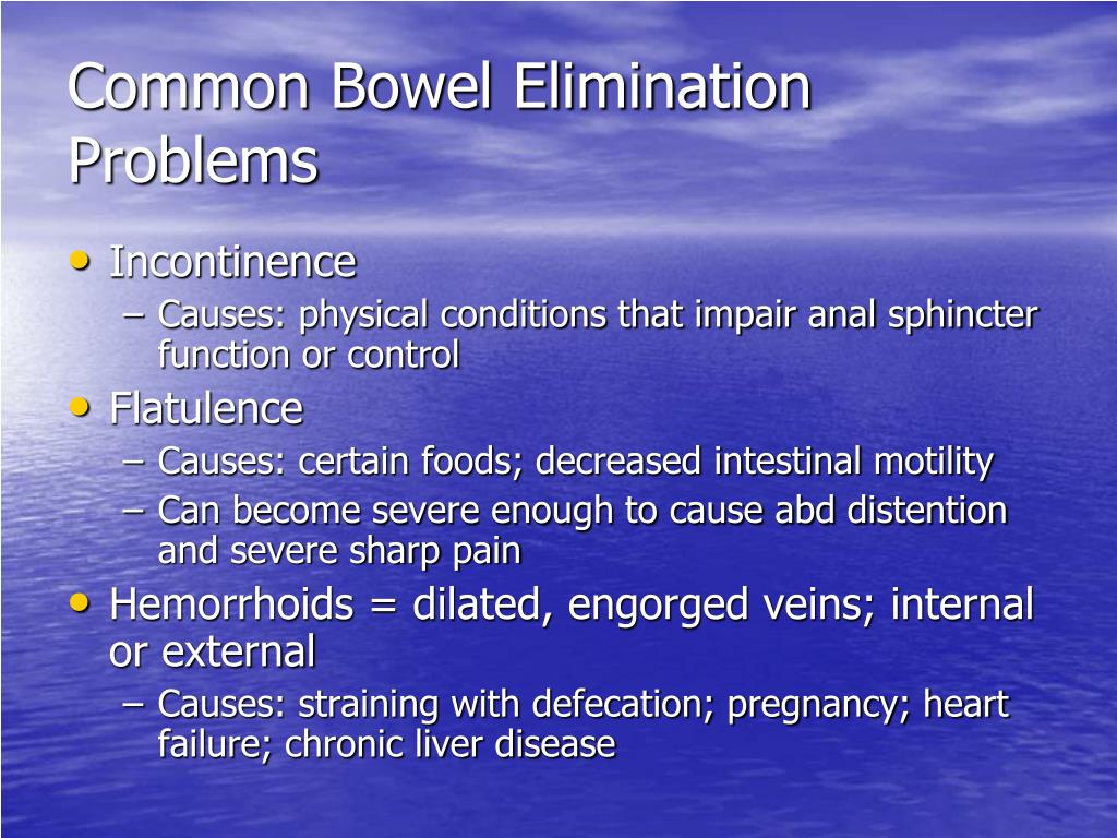 PPT Chapter 46 Bowel Elimination PowerPoint Presentation, free