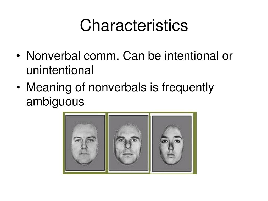 PPT Communicating Through Nonverbal Behaviors PowerPoint Presentation