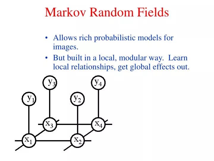PPT Markov Random Fields PowerPoint Presentation, free download ID
