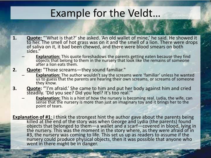 PPT Foreshadowing PowerPoint Presentation ID214449