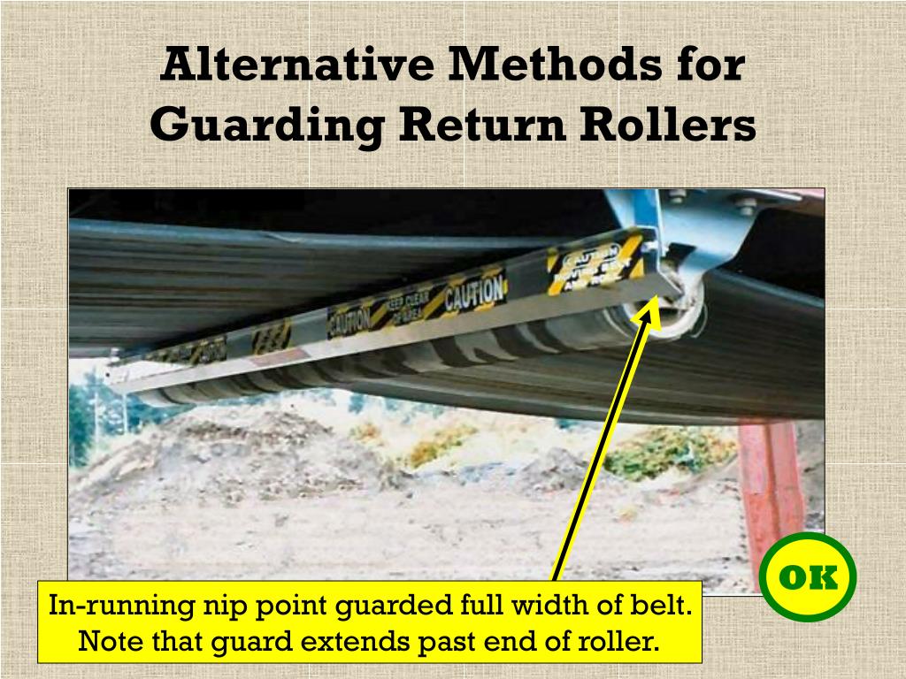 PPT Guarding Conveyor Belts at Metal & Nonmetal Mines PowerPoint
