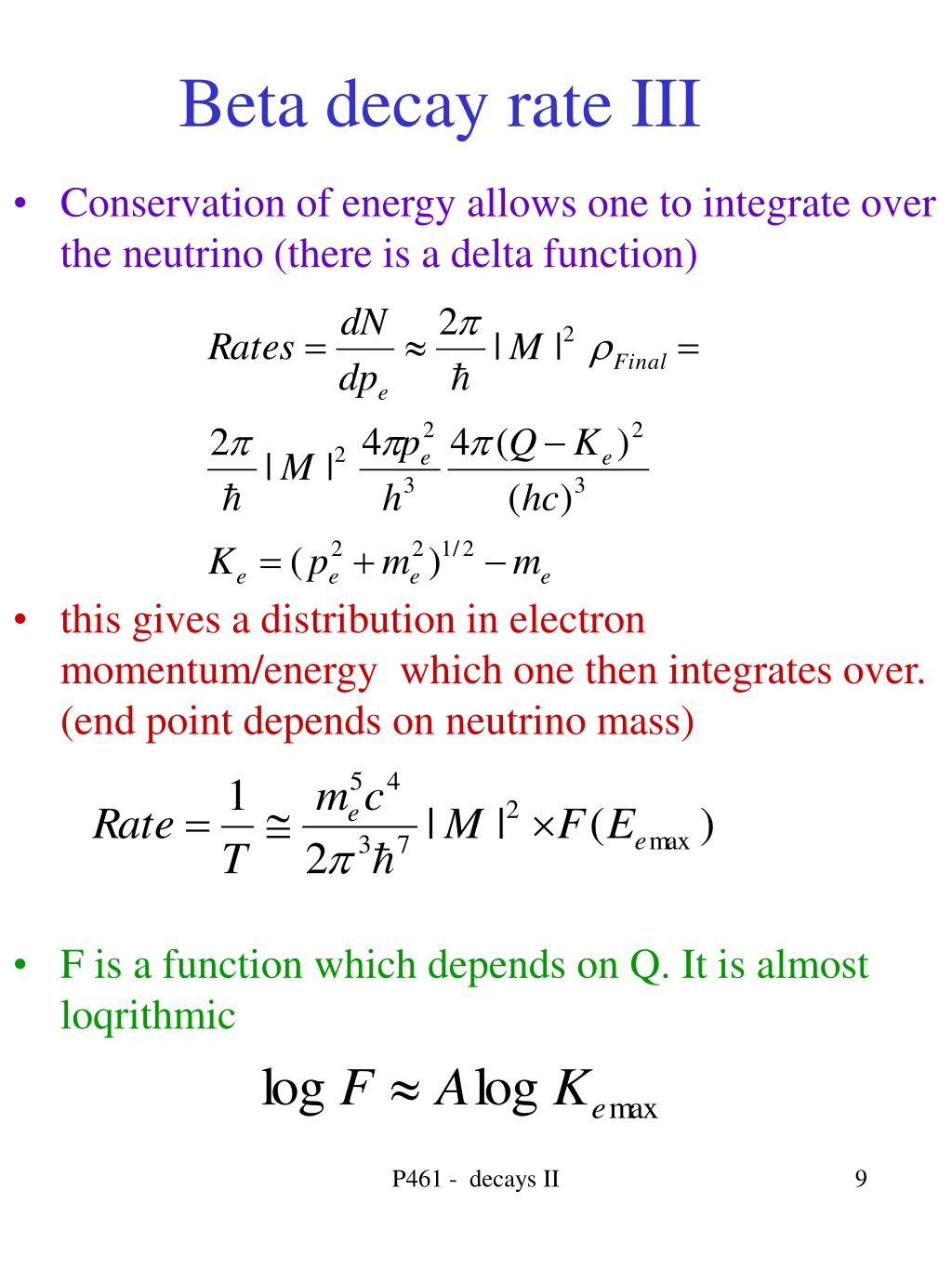 PPT Beta Decays PowerPoint Presentation, free download