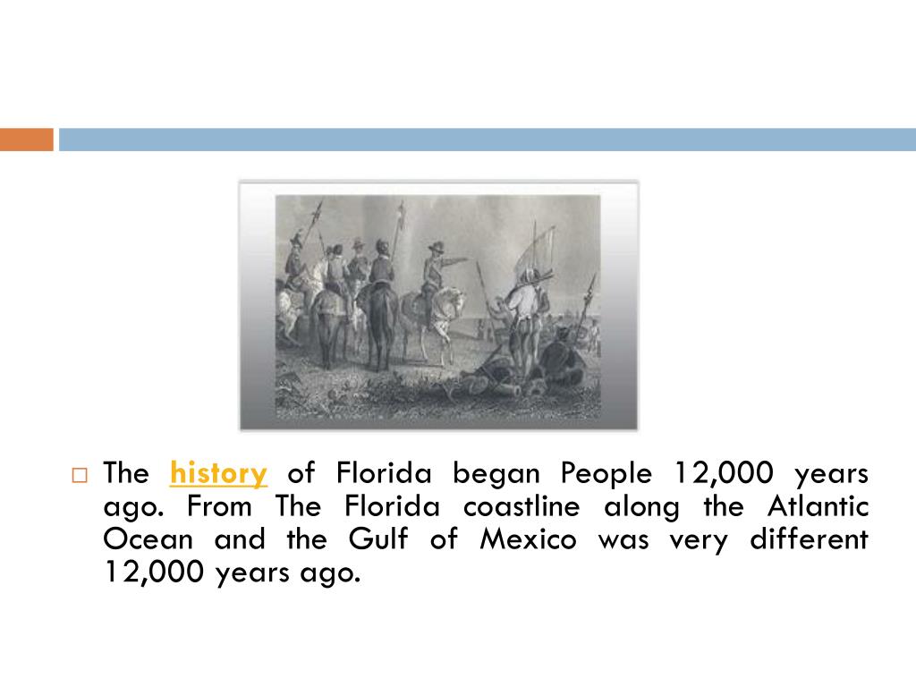 PPT History and Culture of Florida PowerPoint Presentation, free PPT History and Culture of Florida PowerPoint Presentation, free