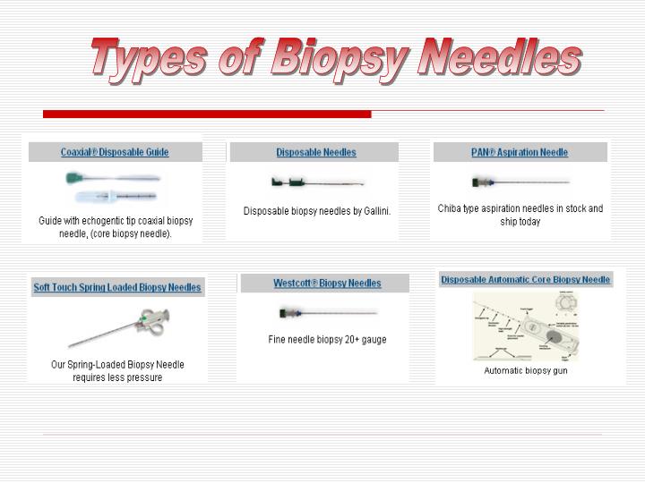 PPT Biopsy Needles PowerPoint Presentation ID217023