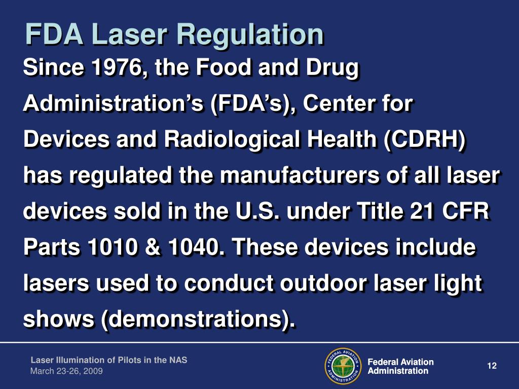 PPT Laser Illumination of Pilots in the National Airspace System