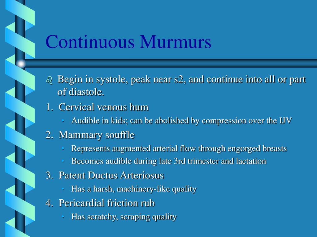 PPT Heart Murmurs PowerPoint Presentation ID217937