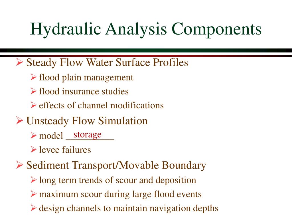 PPT HECRAS PowerPoint Presentation, free download ID219153