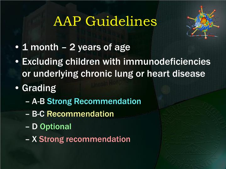 PPT AAP Clinical Practice Guidelines Bronchiolitis PowerPoint