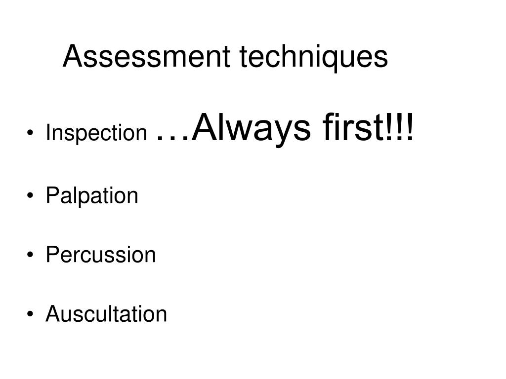 PPT Basic Physical Assessment Headtotoe assessment Major body