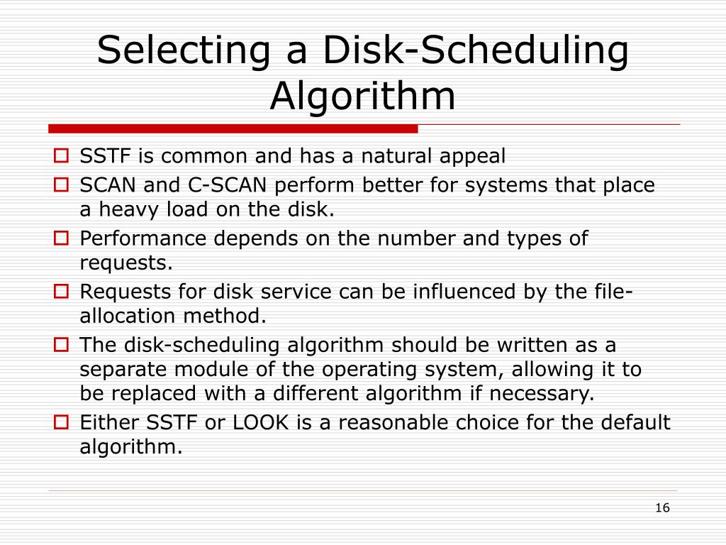 PPT Disk Scheduling PowerPoint Presentation, free download ID221077