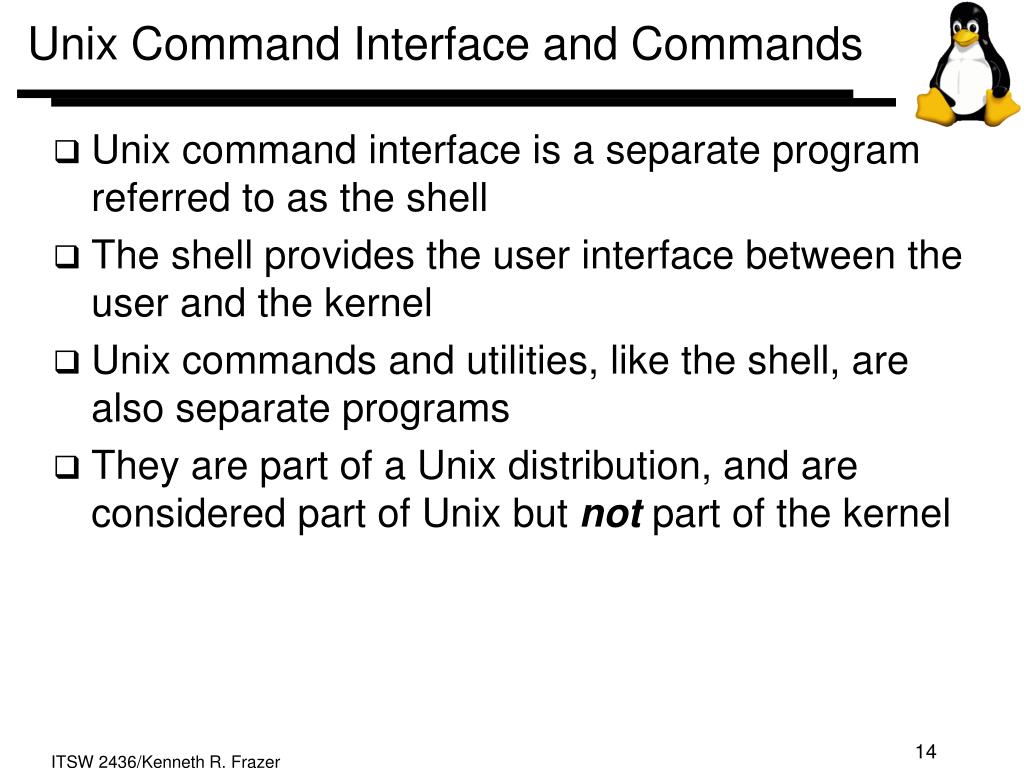 PPT Unix Architecture PowerPoint Presentation, free download ID221171