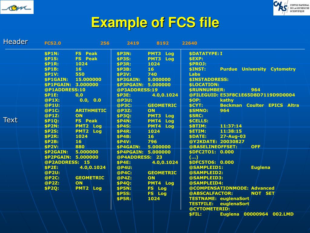 PPT Flow cytometry data handling and analysis PowerPoint Presentation