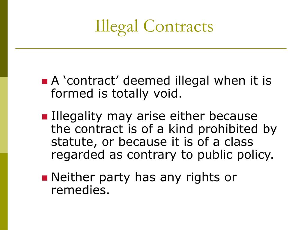 PPT Legality of Contract PowerPoint Presentation, free download ID