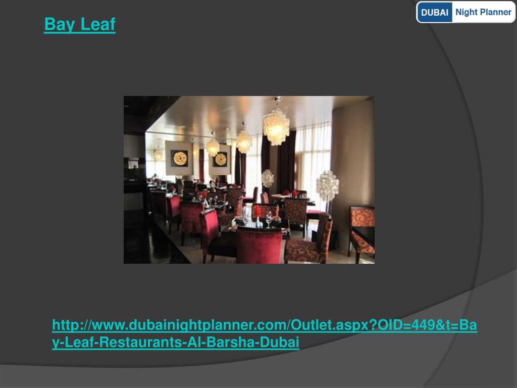PPT Indian Cuisine Restaurants in Dubai PowerPoint Presentation, free