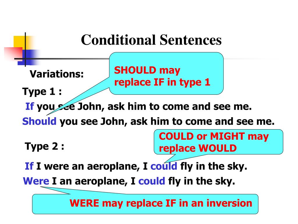 PPT Conditional Sentences PowerPoint Presentation, free download ID
