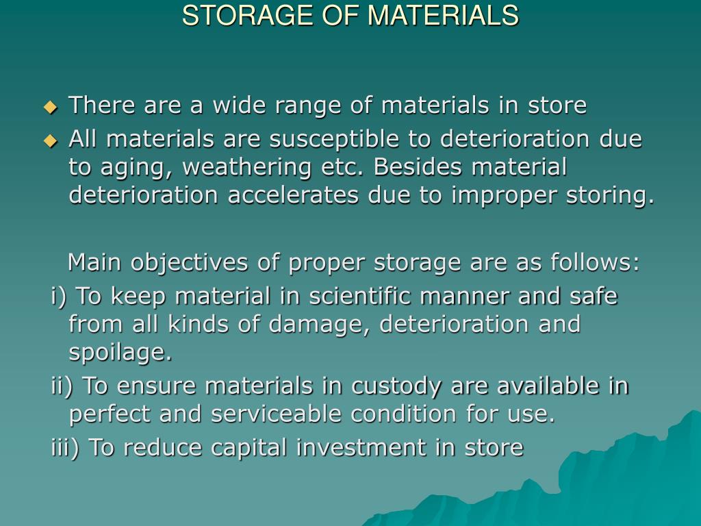 PPT MATERIAL MANAGEMENT PowerPoint Presentation, free download ID