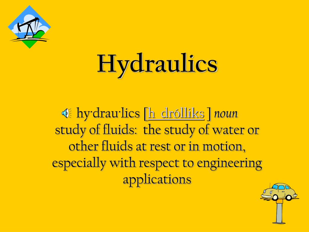 PPT Hydraulics PowerPoint Presentation, free download ID226359