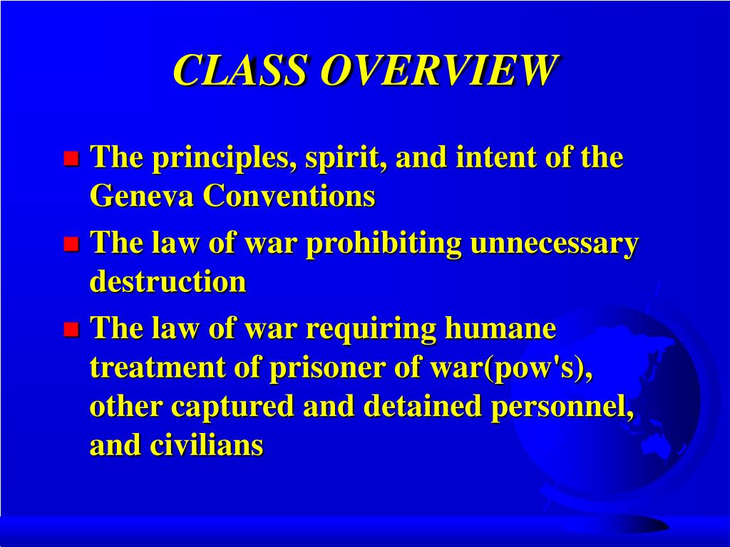 PPT LAW OF LAND WARFARE PowerPoint Presentation, free download ID