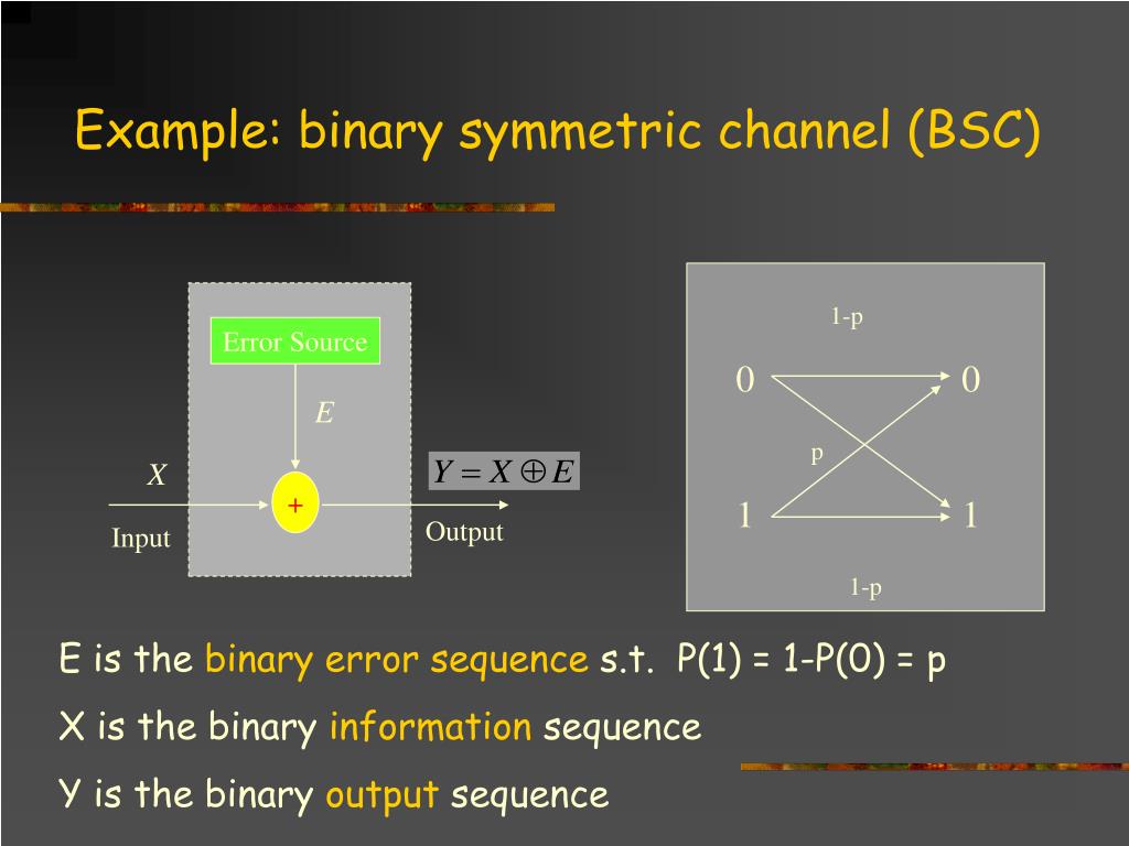PPT Introduction to Information theory channel capacity and models