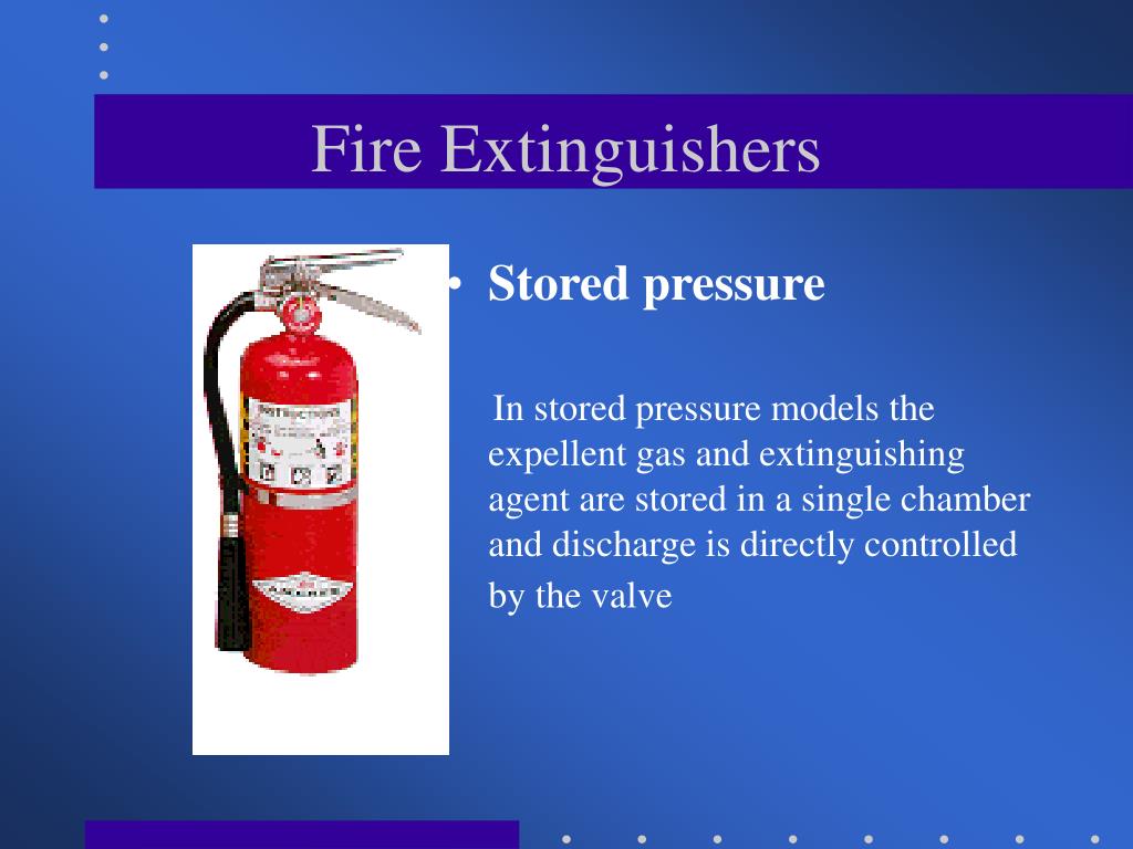 PPT Fire Extinguishers PowerPoint Presentation, free download ID227314