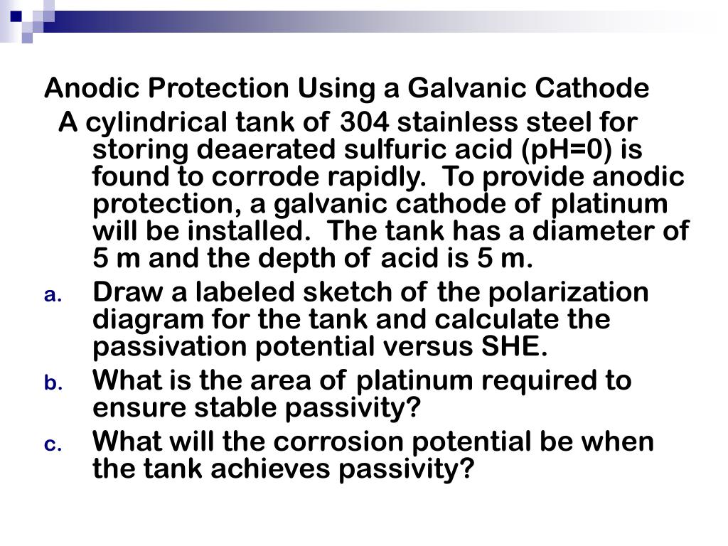 PPT ANODIC PROTECTION PowerPoint Presentation, free download ID227712