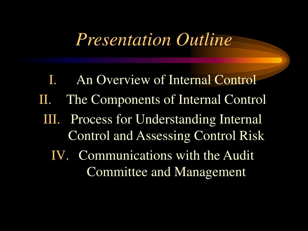 PPT Chapter 10 Section 404 Audits of Internal Control and Control