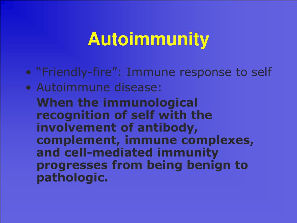 PPT Autoimmunity I PowerPoint Presentation, free download ID228311
