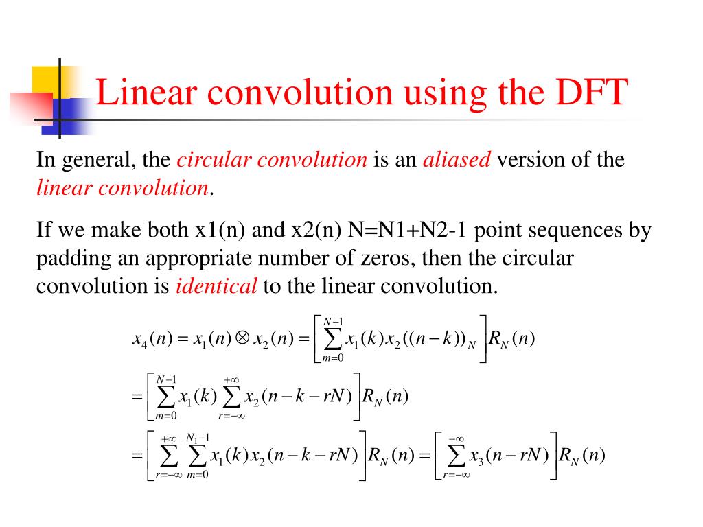 PPT Chapter 5. The Discrete Fourier Transform PowerPoint Presentation