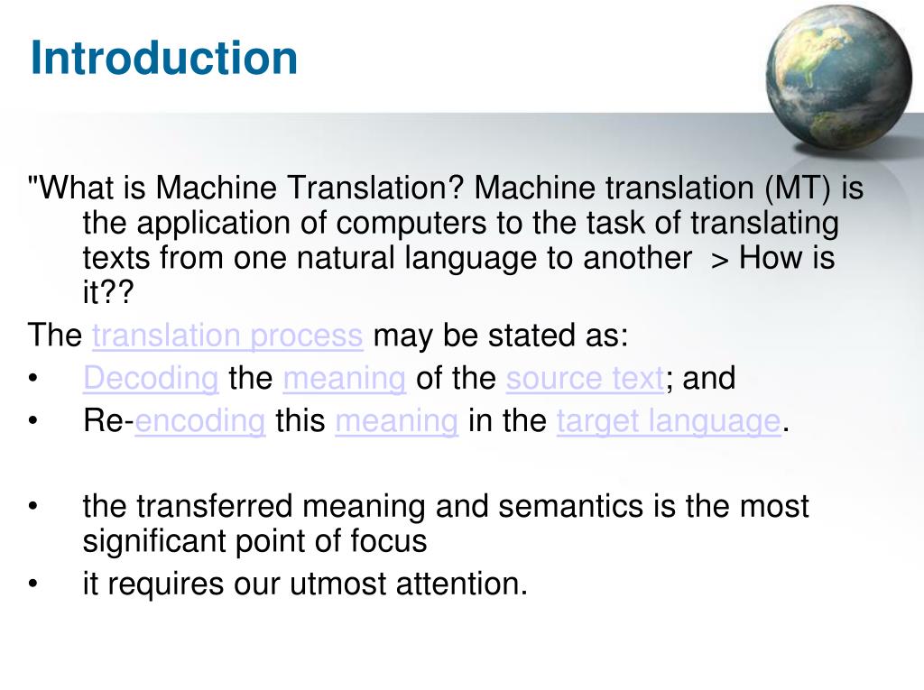 PPT Problems of translation from Arabic into English PowerPoint