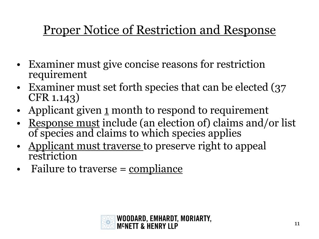 PPT Restriction Requirement Practice PowerPoint Presentation, free