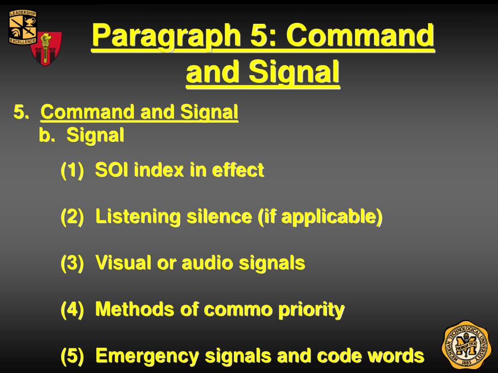 PPT OPERATIONS ORDER (OPORD) PowerPoint Presentation ID229660