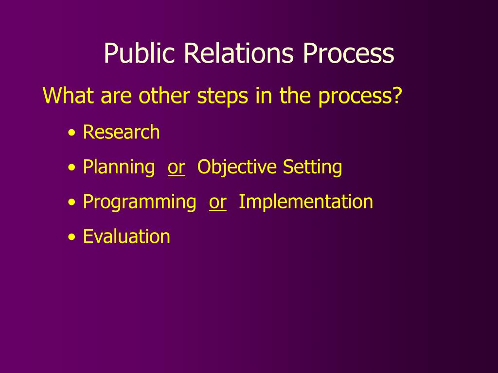 PPT Public Relations Process PowerPoint Presentation, free download