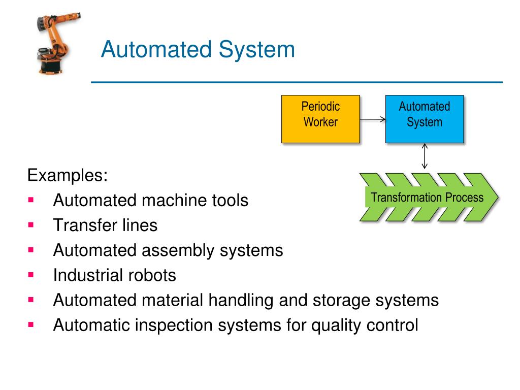 PPT Industrial Automation (IE423 Computer Integrated Manufacturing