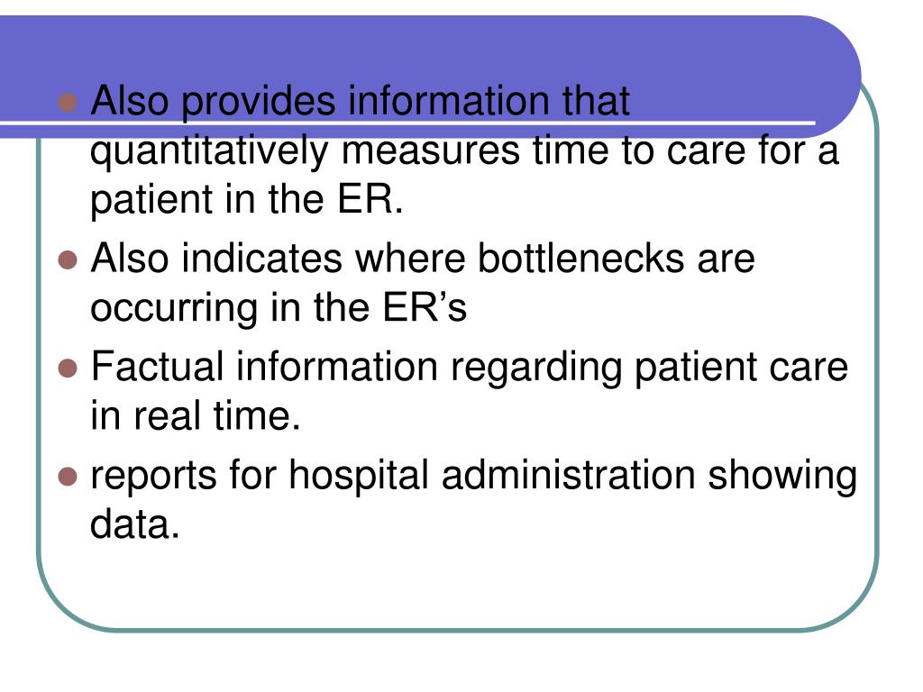 PPT EDIS Emergency Department Information System PowerPoint