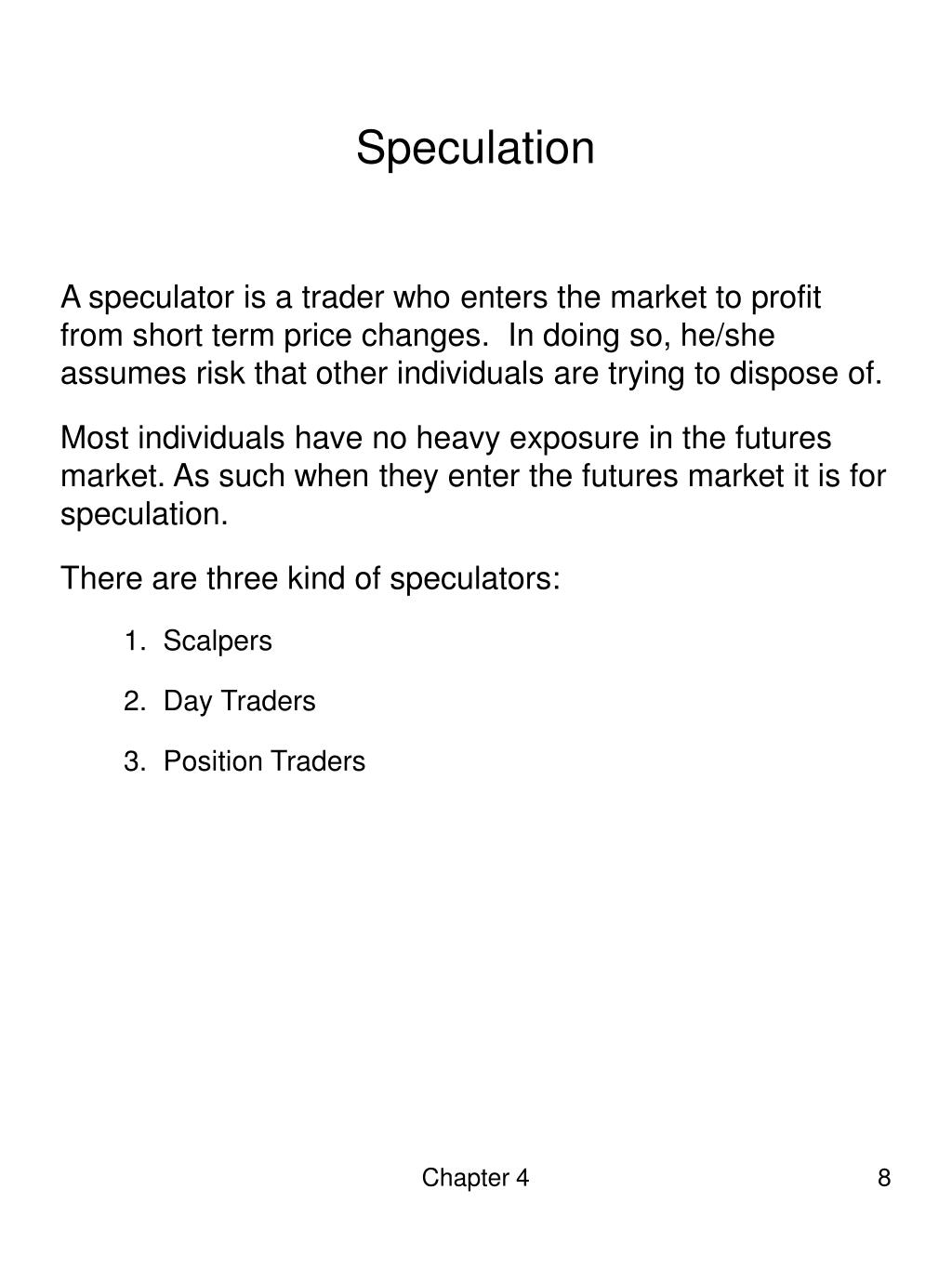 PPT CHAPTER 4 Using Futures Markets PowerPoint Presentation, free