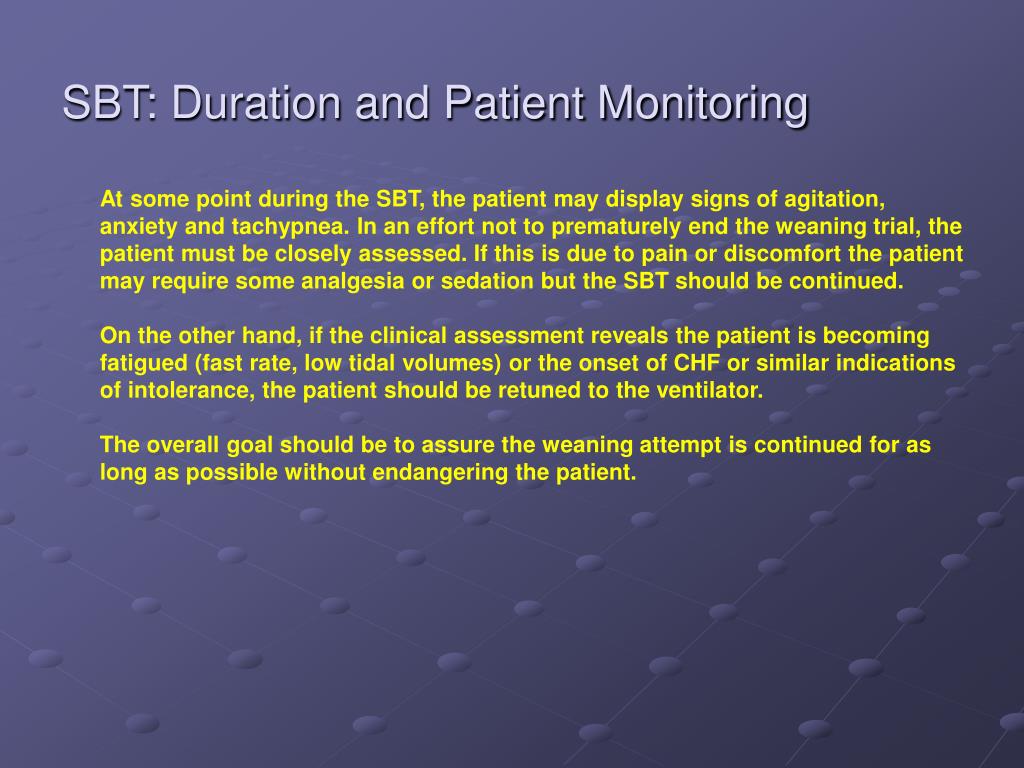 PPT TuftsNew England Medical Center Weaning Protocol PowerPoint