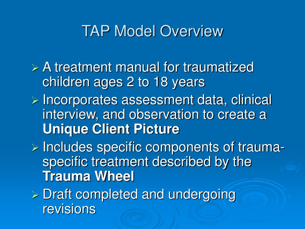 PPT AssessmentBased Treatment for Traumatized Children A Trauma