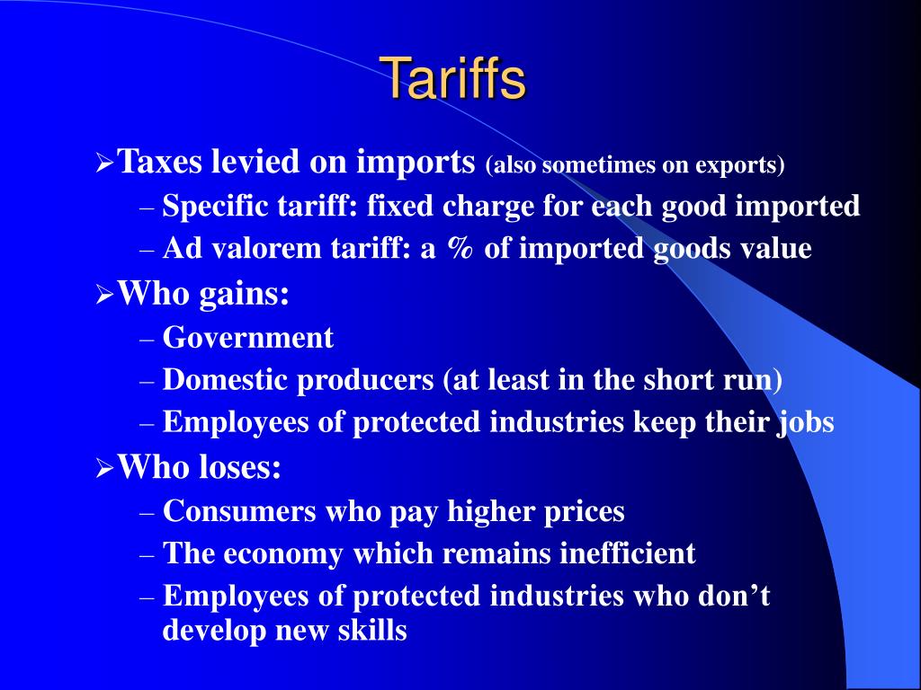 PPT The Political Economy of International Trade PowerPoint