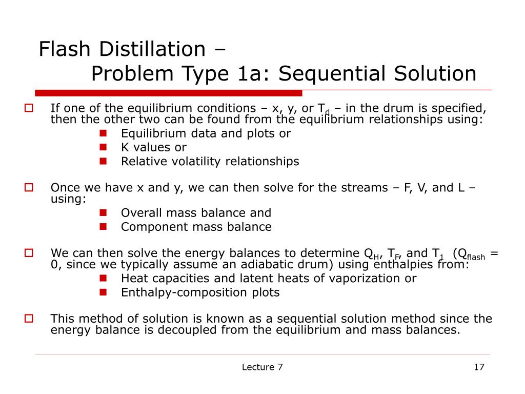 PPT Flash Distillation PowerPoint Presentation, free download ID234280