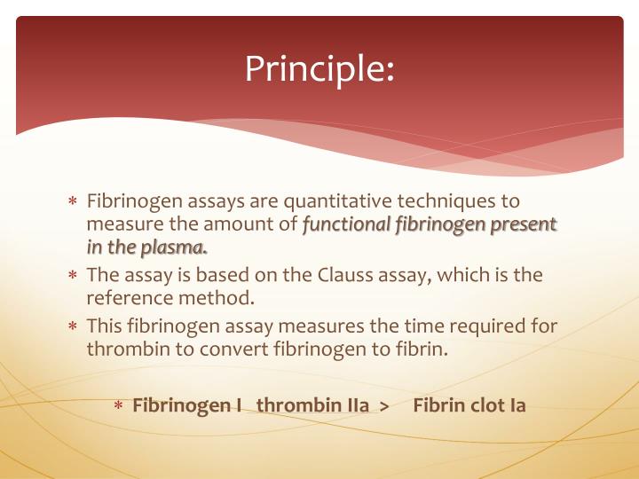 PPT Tests to Measure Fibrin formation PowerPoint Presentation ID235543