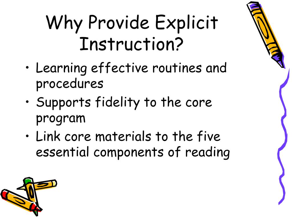 PPT Explicit Instruction PowerPoint Presentation, free download ID