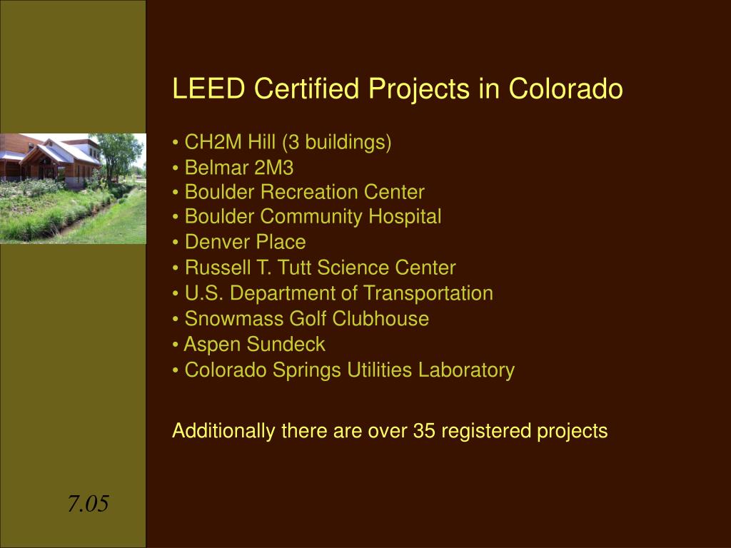 PPT LEED for Municipalities An Overview and Guidelines for