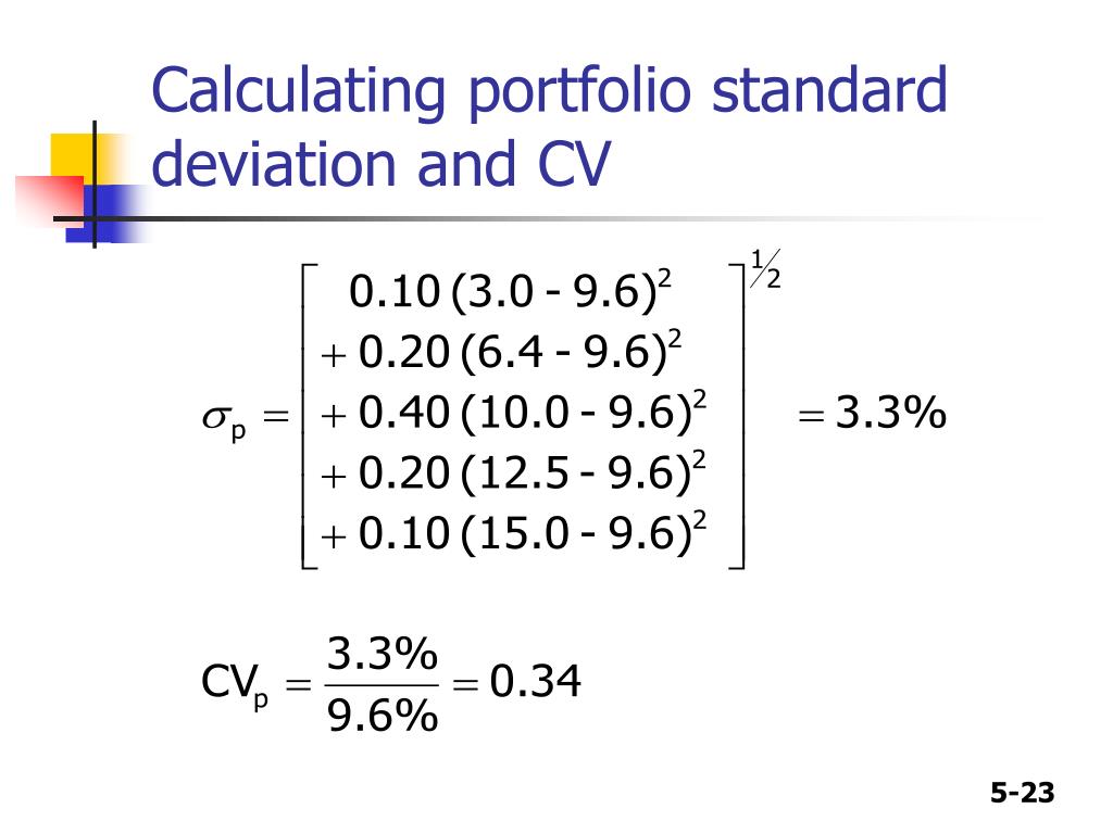 PPT CHAPTER 5 Risk and Rates of Return PowerPoint Presentation, free