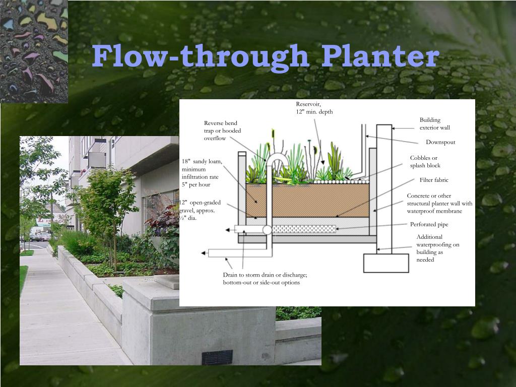 Wonderful Flow Through Planters References