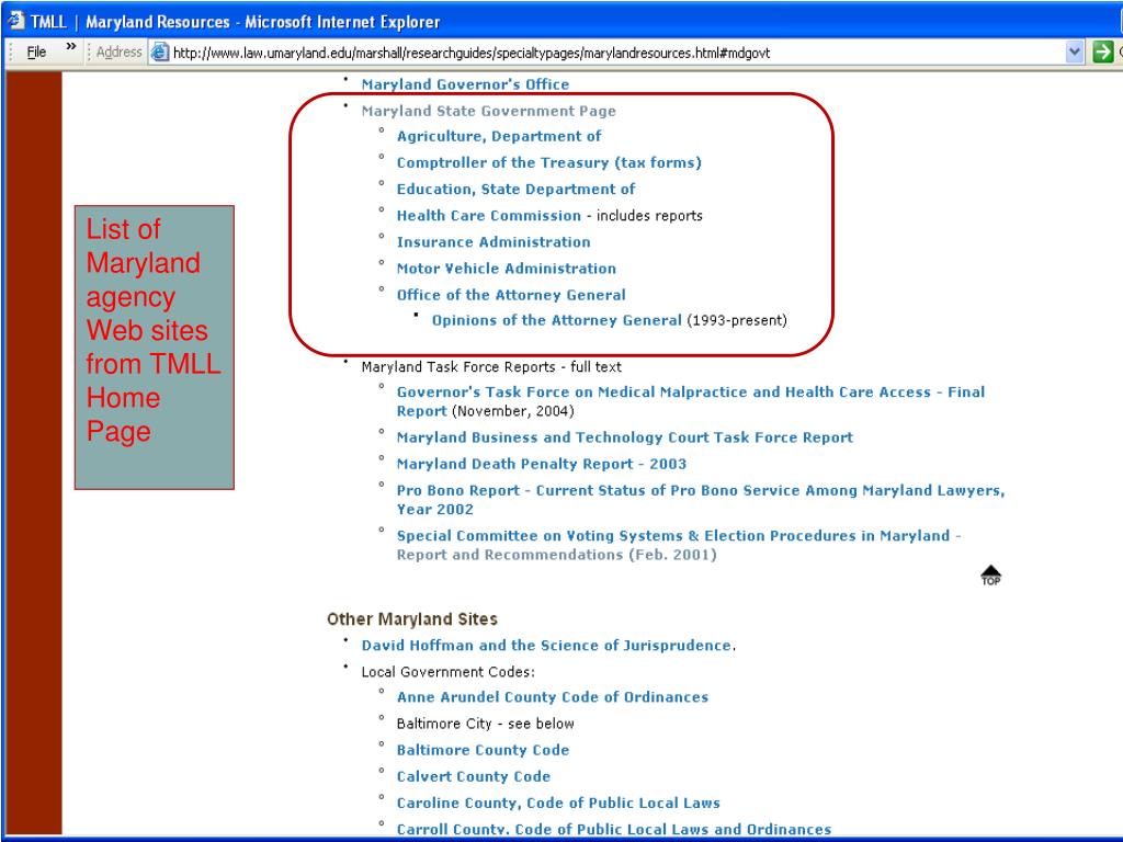 PPT Federal and State Administrative Research PowerPoint Presentation ID238611