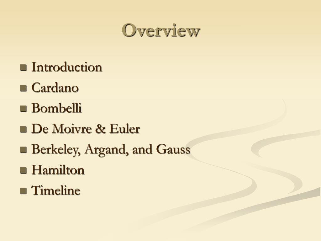 PPT Impossible, Imaginary, Useful Complex Numbers PowerPoint
