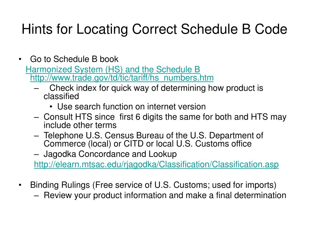 PPT Harmonized Codes Classifying Products PowerPoint Presentation