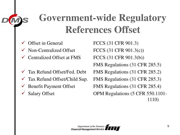 PPT Treasury Offset Program for Unemployment Compensation Debts Due